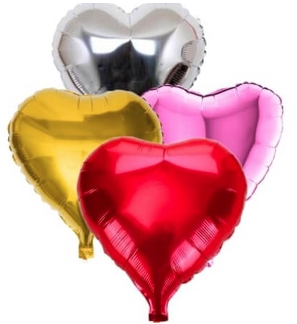 Folyo kalp balon